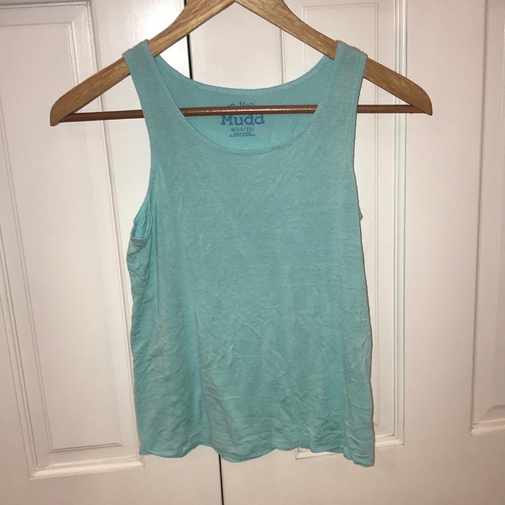 Mudd juniors’ basic light blue tee